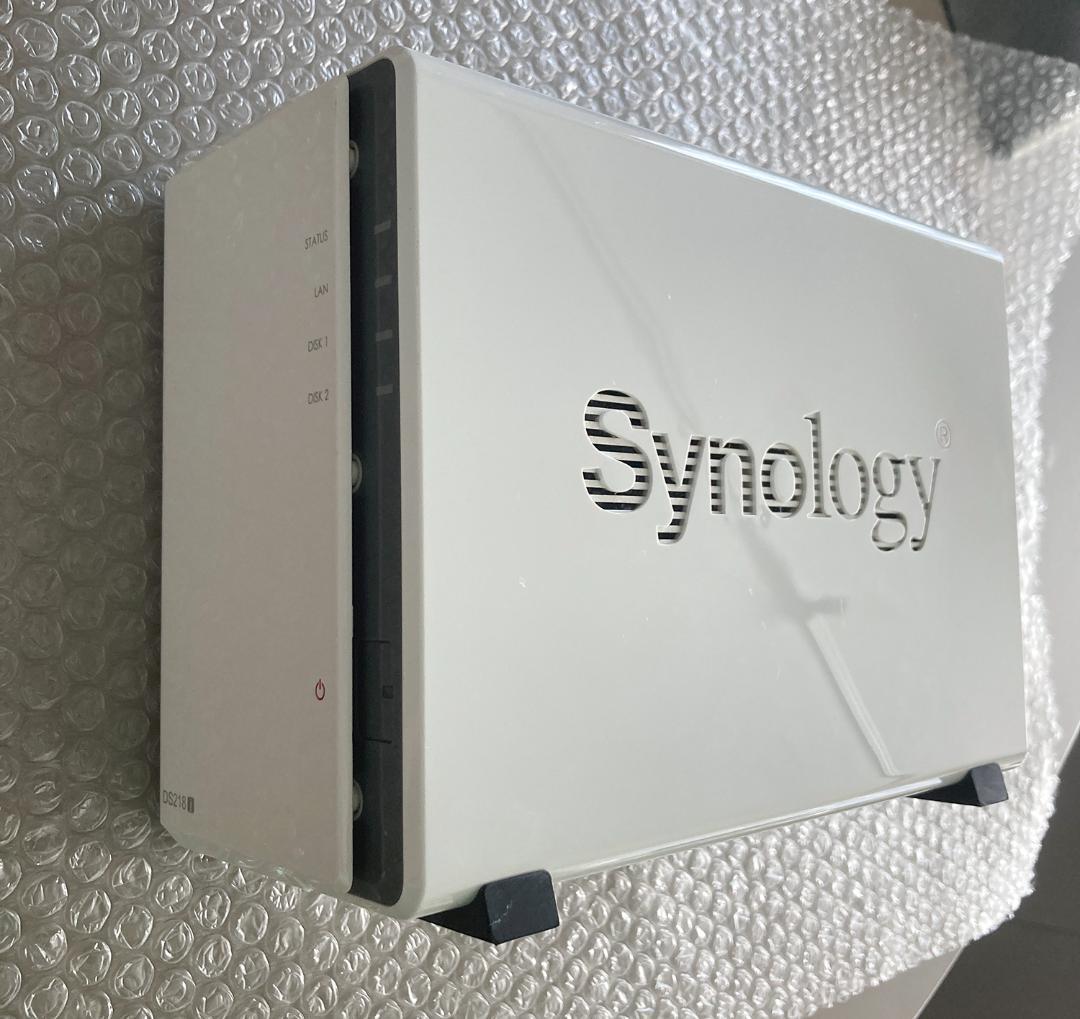 Synology NAS DS218j 3TBHDD付き
