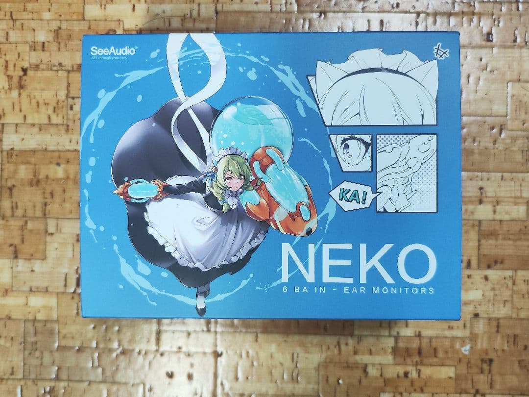 【rint】SeeAudio NEKO 6BA イヤホン