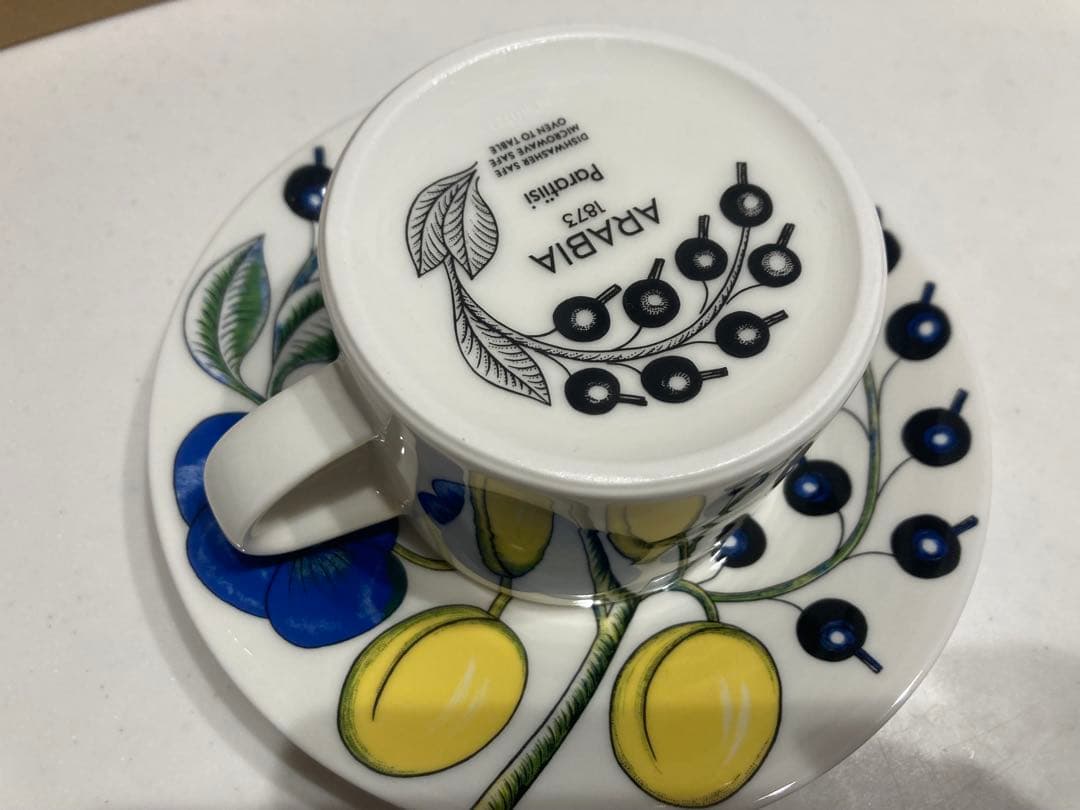 新品未使用パラテッシ　プレート 26cm &カップソーサー