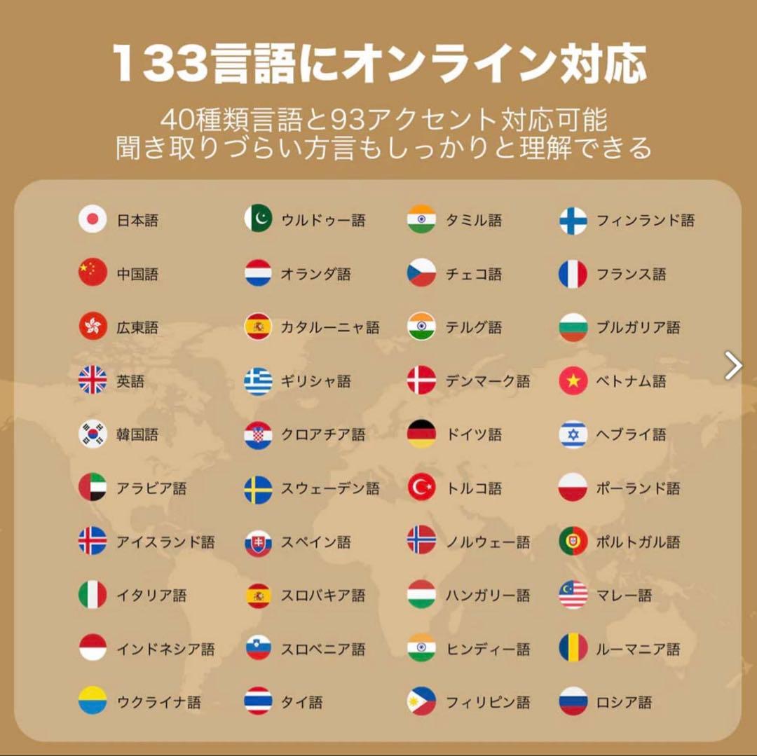 保護テープ付Timekettle W4 Pro 翻訳イヤホンタイムケトル