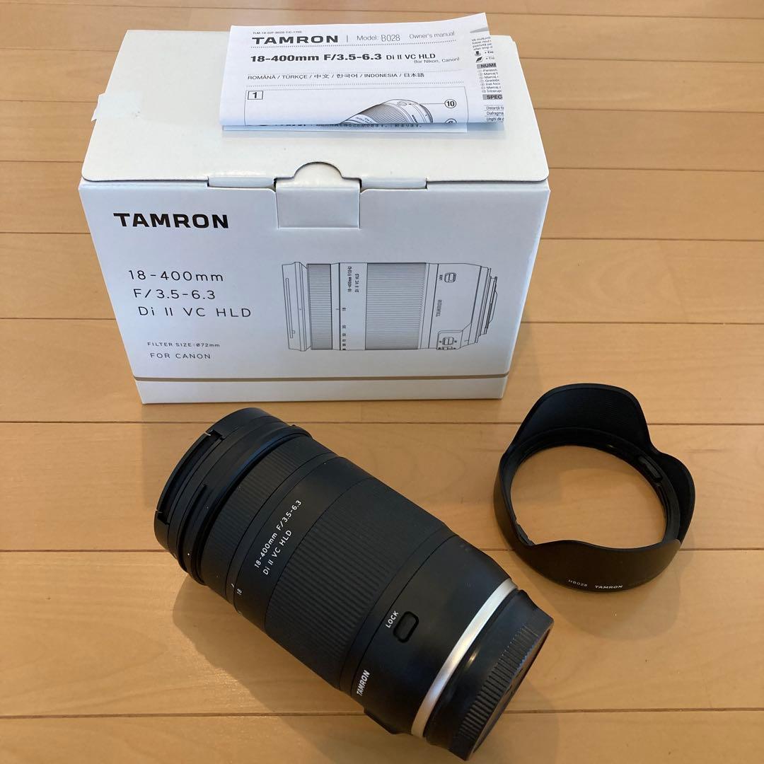 【美品】(キヤノン用) TAMRON 18-400mm F/3.5-6.3