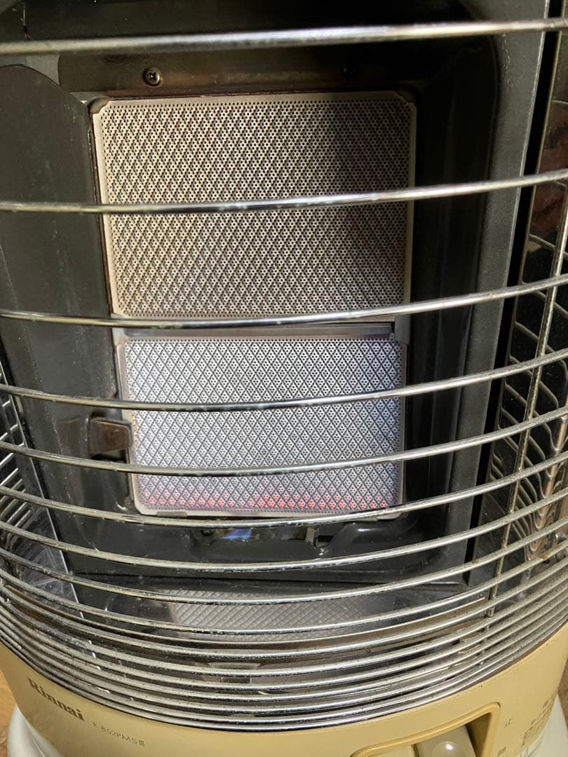 リンナイ R-852PMSⅢ-402 都市ガス ストーブ　(検 ファンヒーター