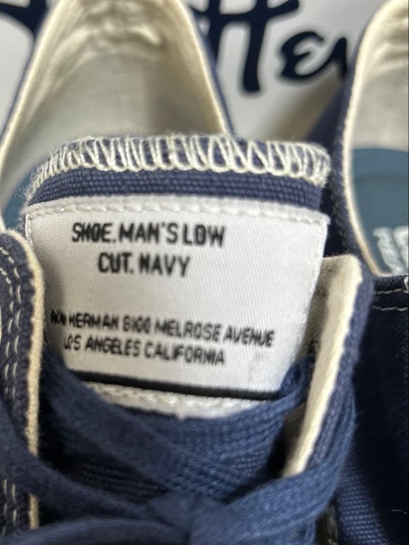 ロンハーマンコラボ　限定　CONVERSE ALL STAR ネイビー　27.5