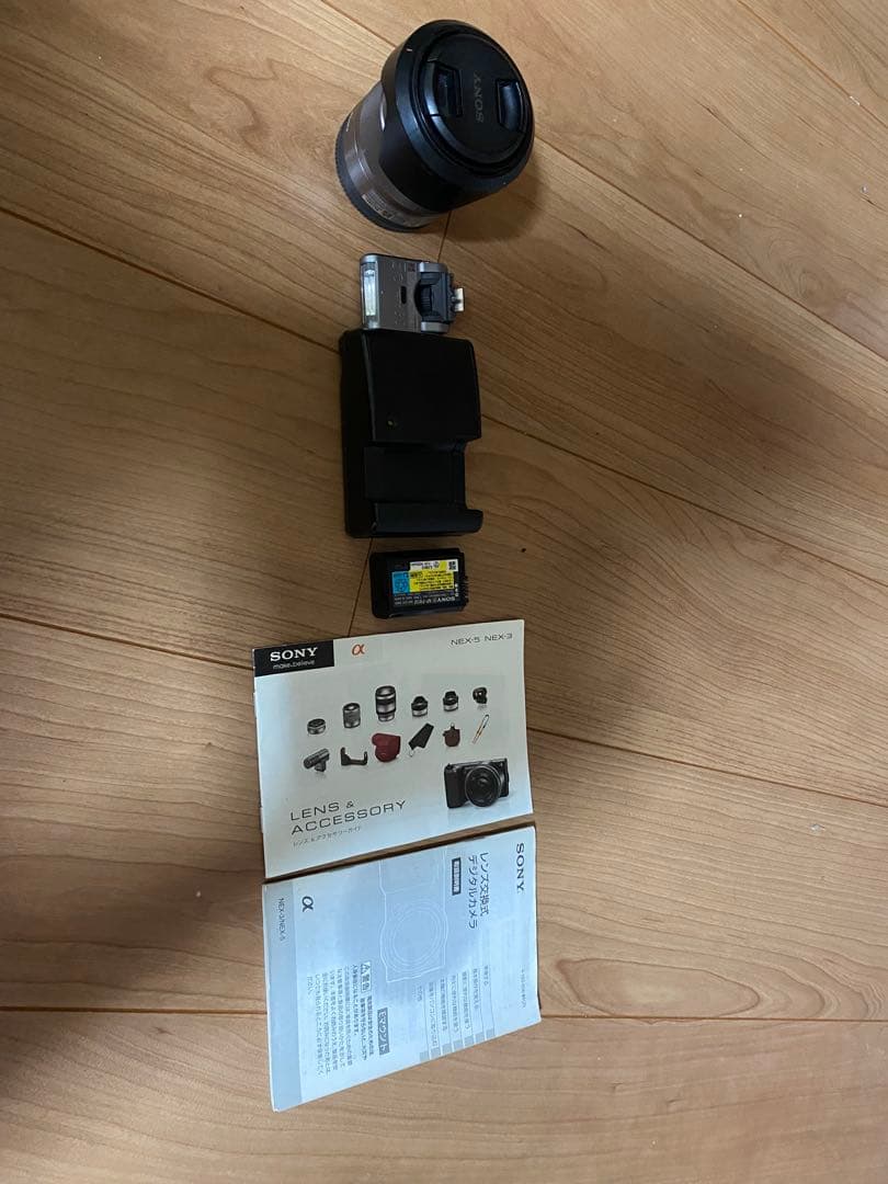 SONY NEX-3 ホワイト Eマウントレンズ付き