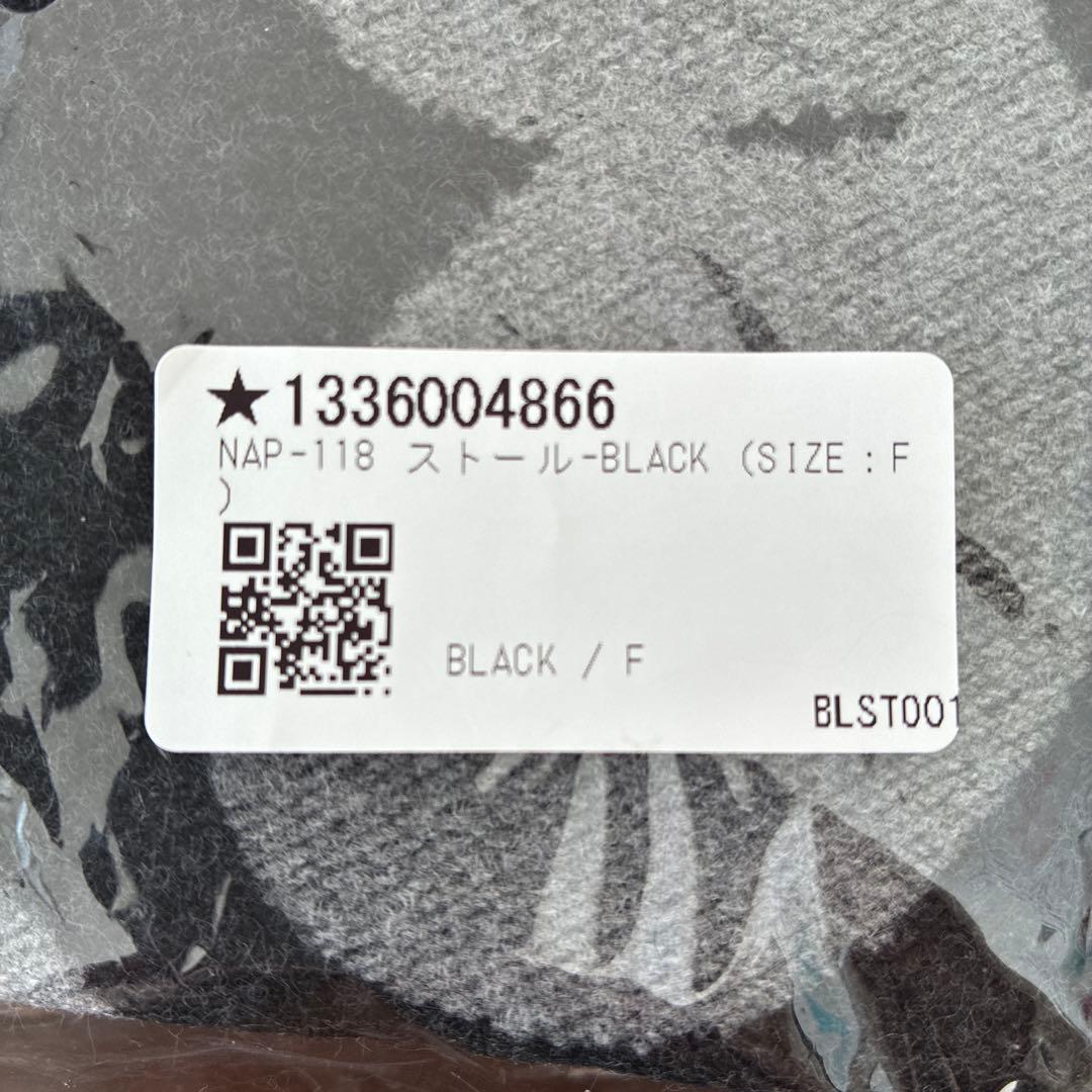 Naptime NAP-118 ストール ブラック サイズ:F