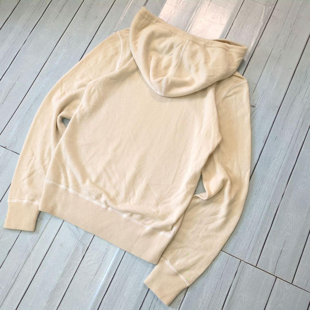 Dolce&Gabbana ニットパーカー 短丈 アイボリー 44 レディース