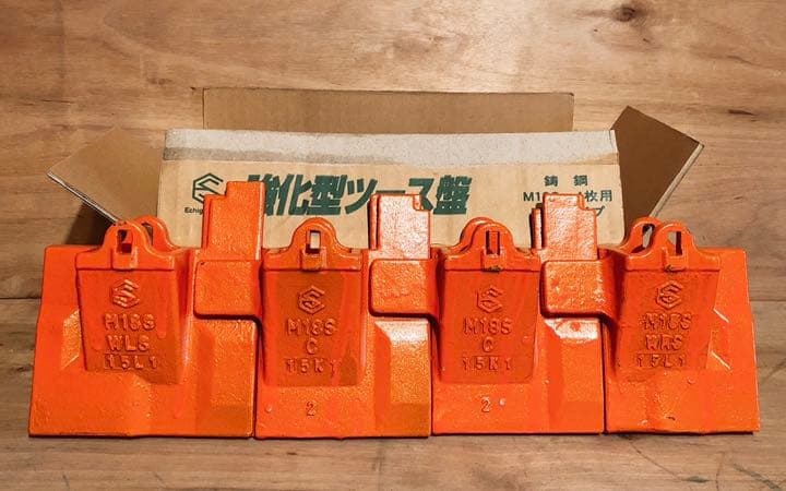 ★Mさま★☆新品未使用☆越後商事 強化型ツース盤 M18S 4枚用 ワイドタイプ