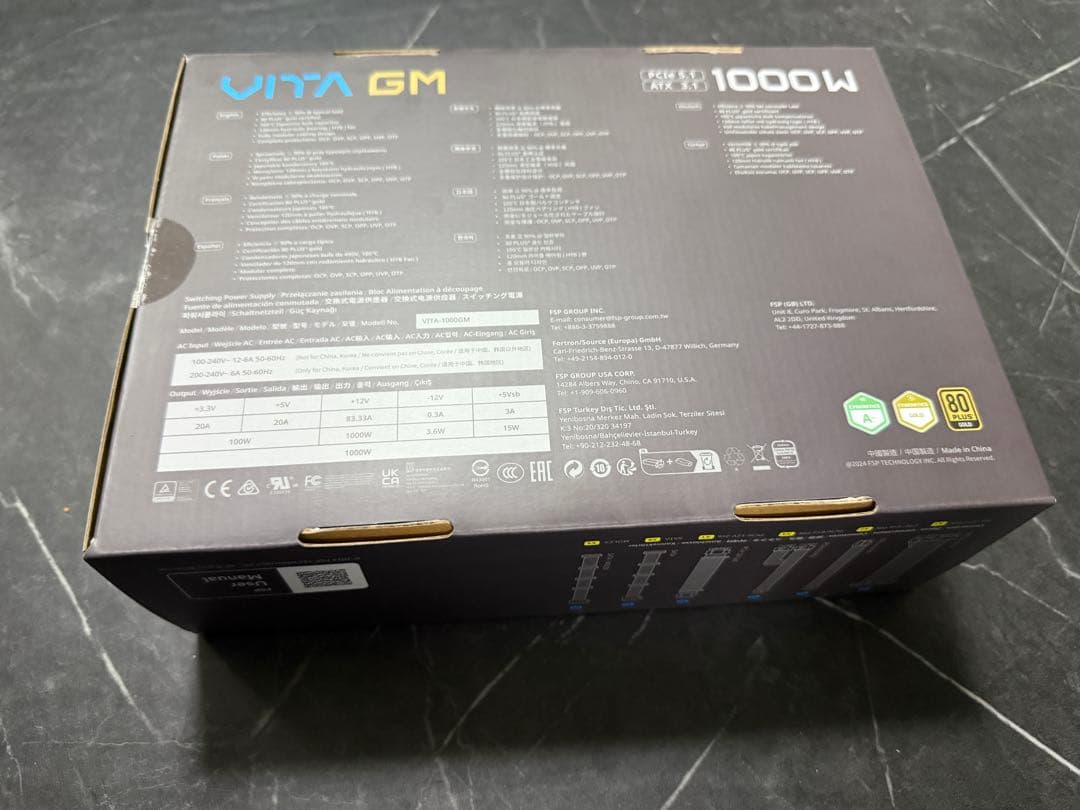 FSP VITA GM 1000W たくと