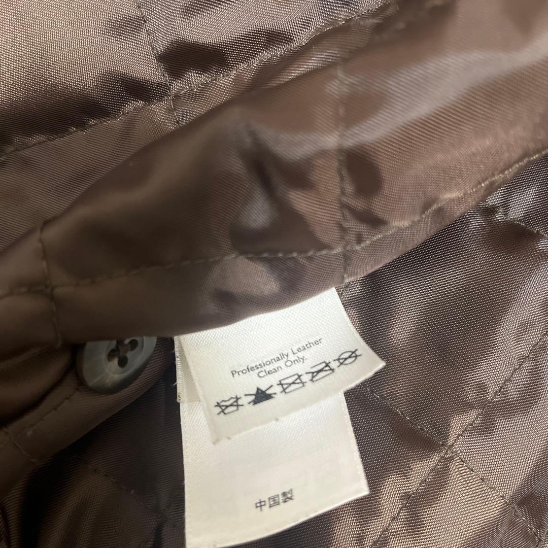 美品 Eddie Bauer スエード素材 ブルゾン ダークブラウン XL