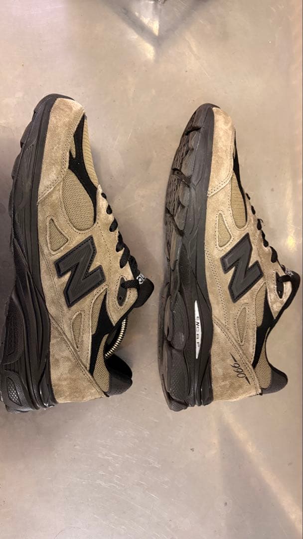 靴 new balancex jjjjound 990 JJ3