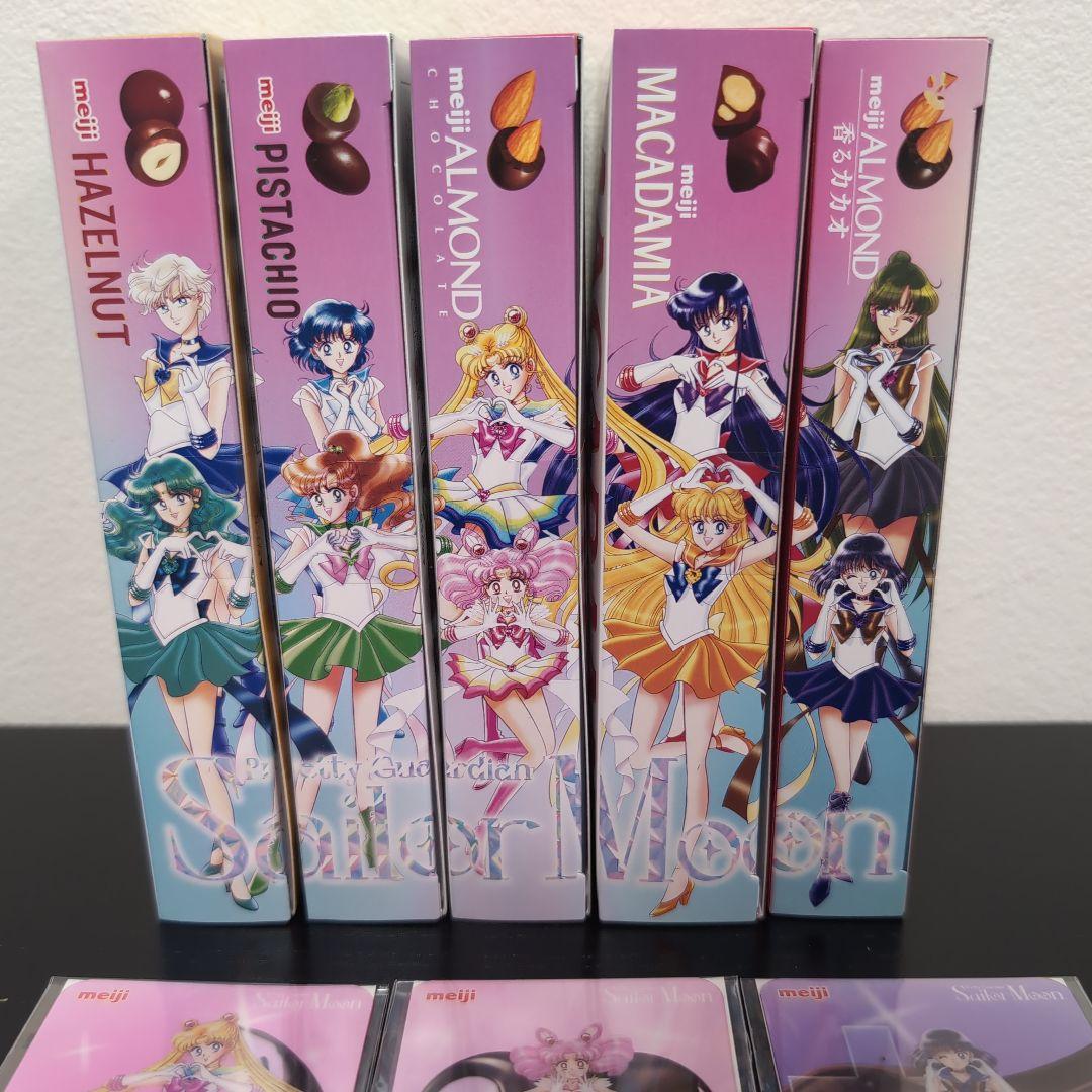 ローソン　明治　セーラームーン　クリアカード6種