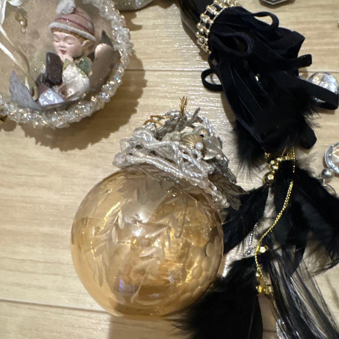 最終値下げクリスマス　オーナメントセット24点　サンタクロース