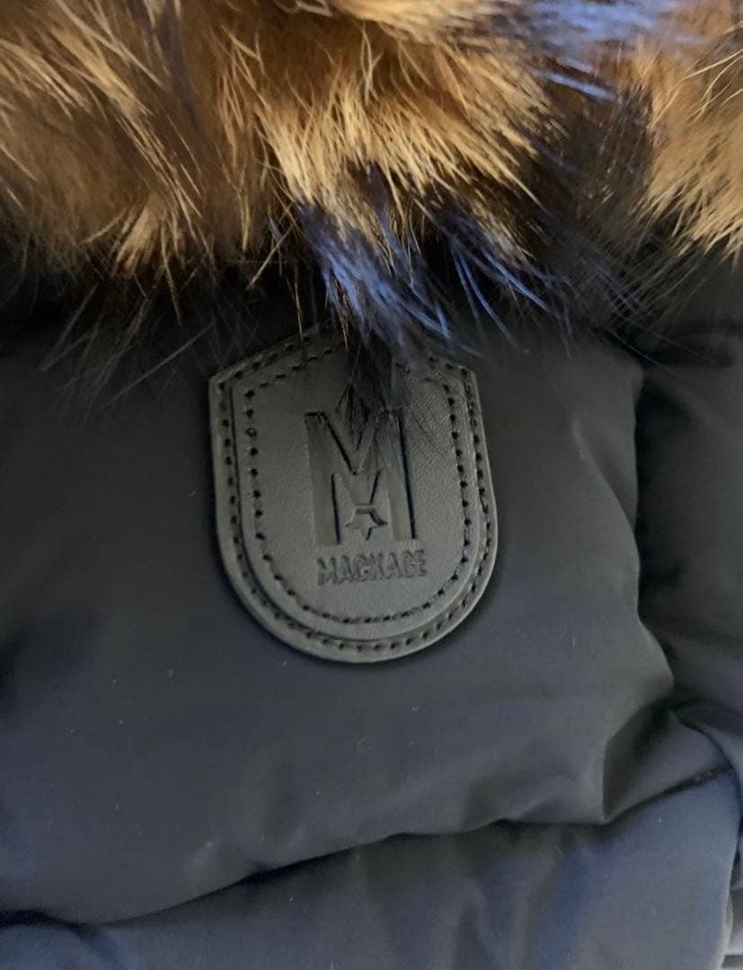 【未使用品級・希少】マッカージュ⛄️ダウン　FARREN 黒　L カバー付
