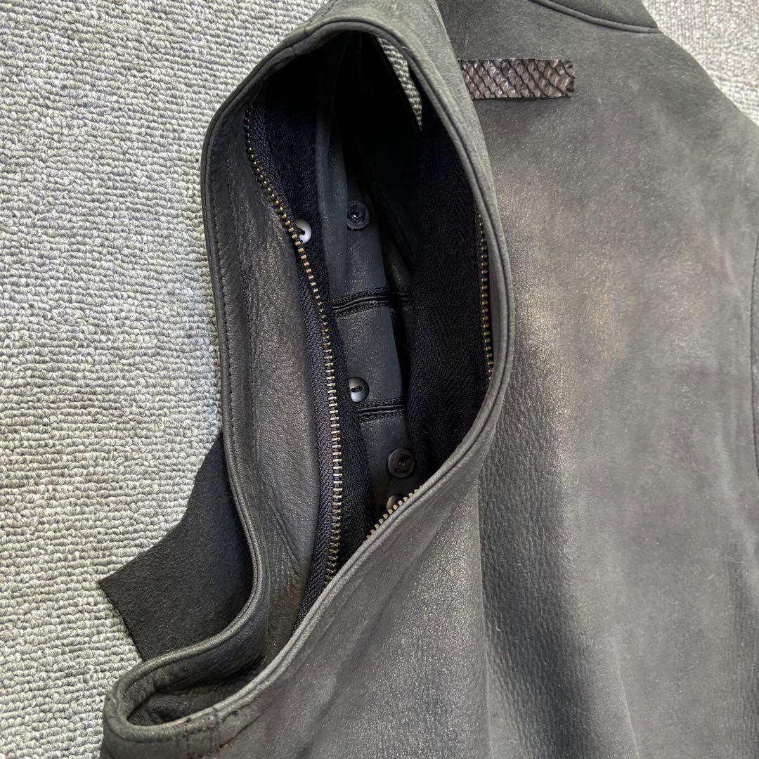 if six was nine 00s アーカイブ レザーベスト サイズ0