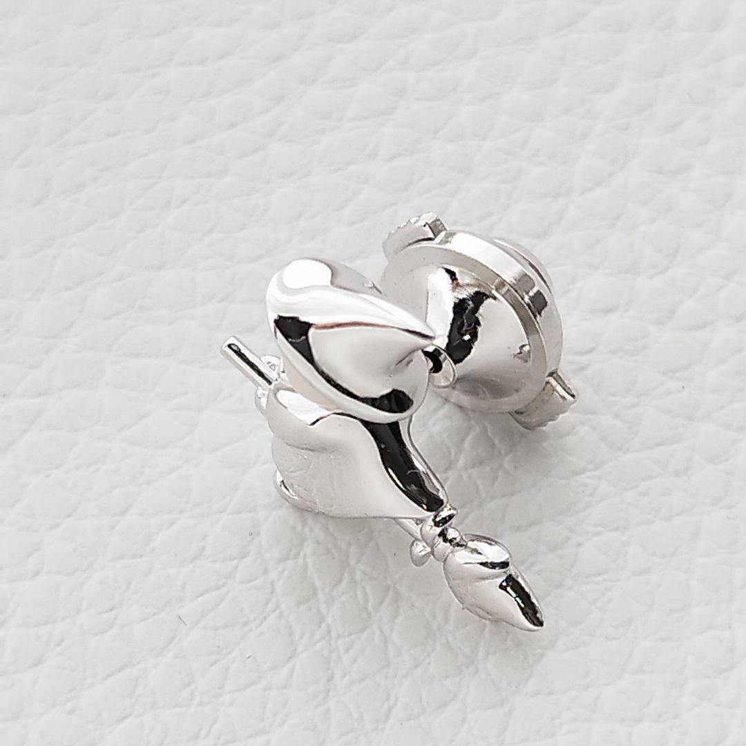 【美品】TASAKI　タサキ　パール　ピンバッジ　魔女　シルバー