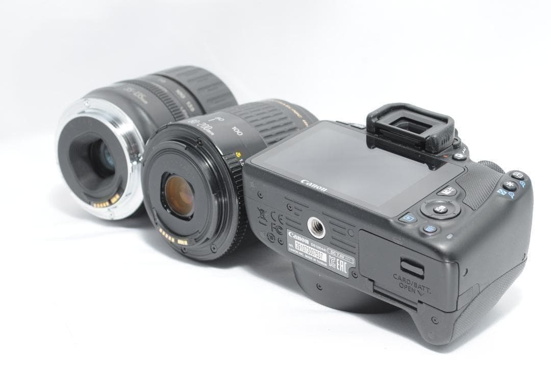 風景も家族も綺麗に❗️Canon Kiss X7✨軽量・小型で届いてすぐに使える