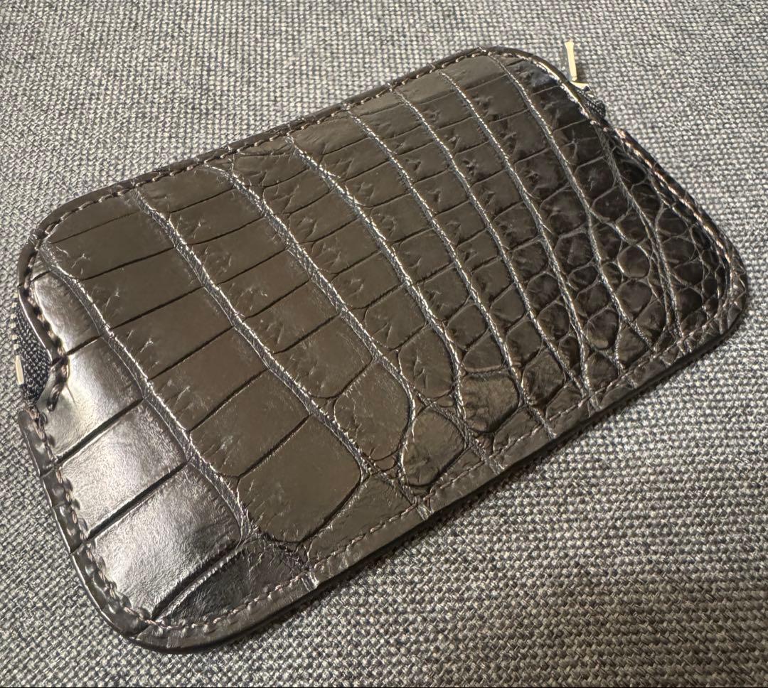 ワイルドスワンズ ミナス クロコダイル ブラック　新品未使用品‼️