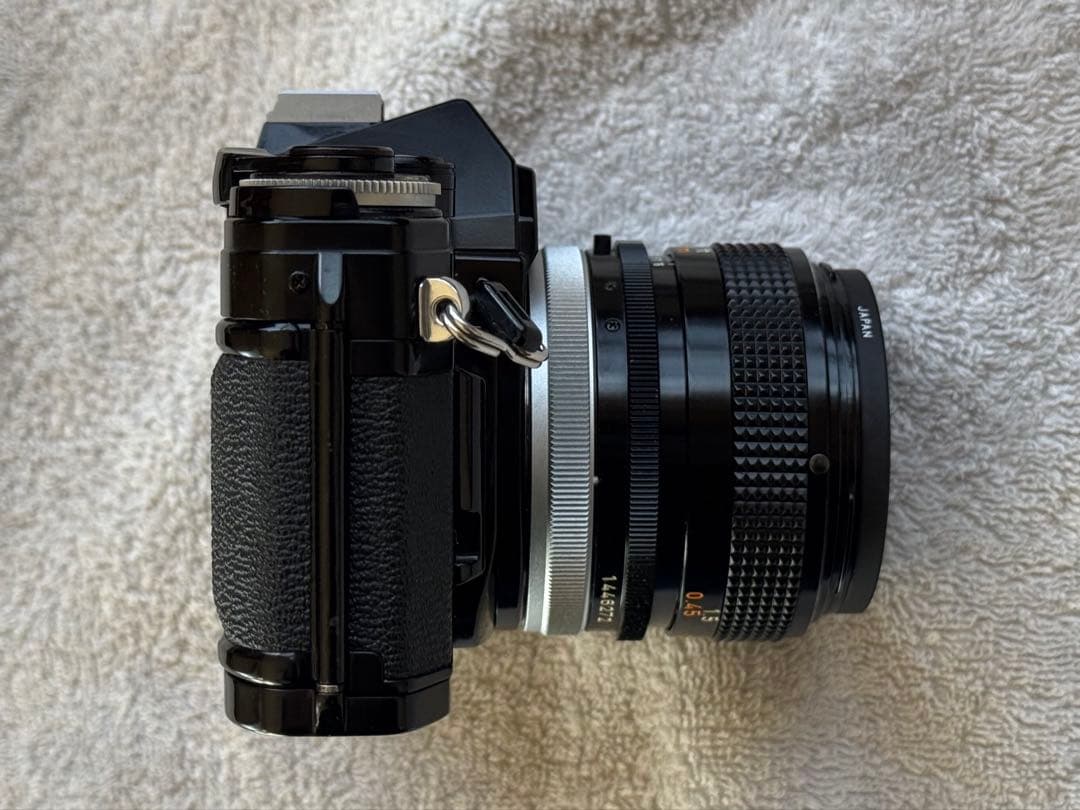 【美品・稼働】キャノンAE-1ブラックFD50mmF1.4付