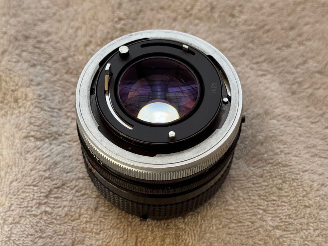 【美品・稼働】キャノンAE-1ブラックFD50mmF1.4付