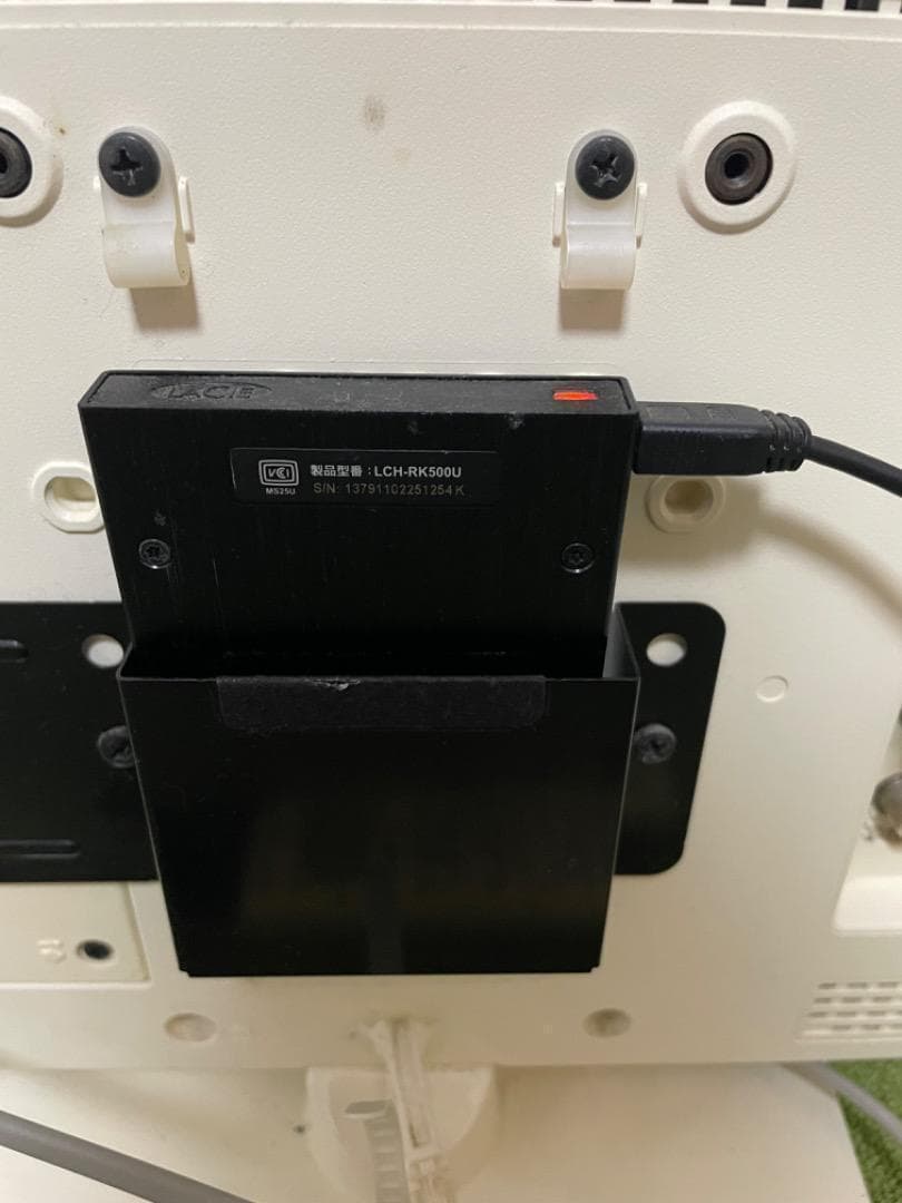 SHARP テレビ すぐ録画可　外付けHDD付き LC-19K5 ハイビジョン