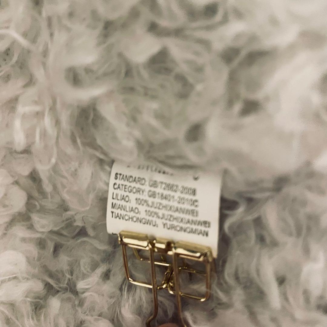 2414【MOCOLIFER】ボア付きモッズコート(M)フード付き　希少