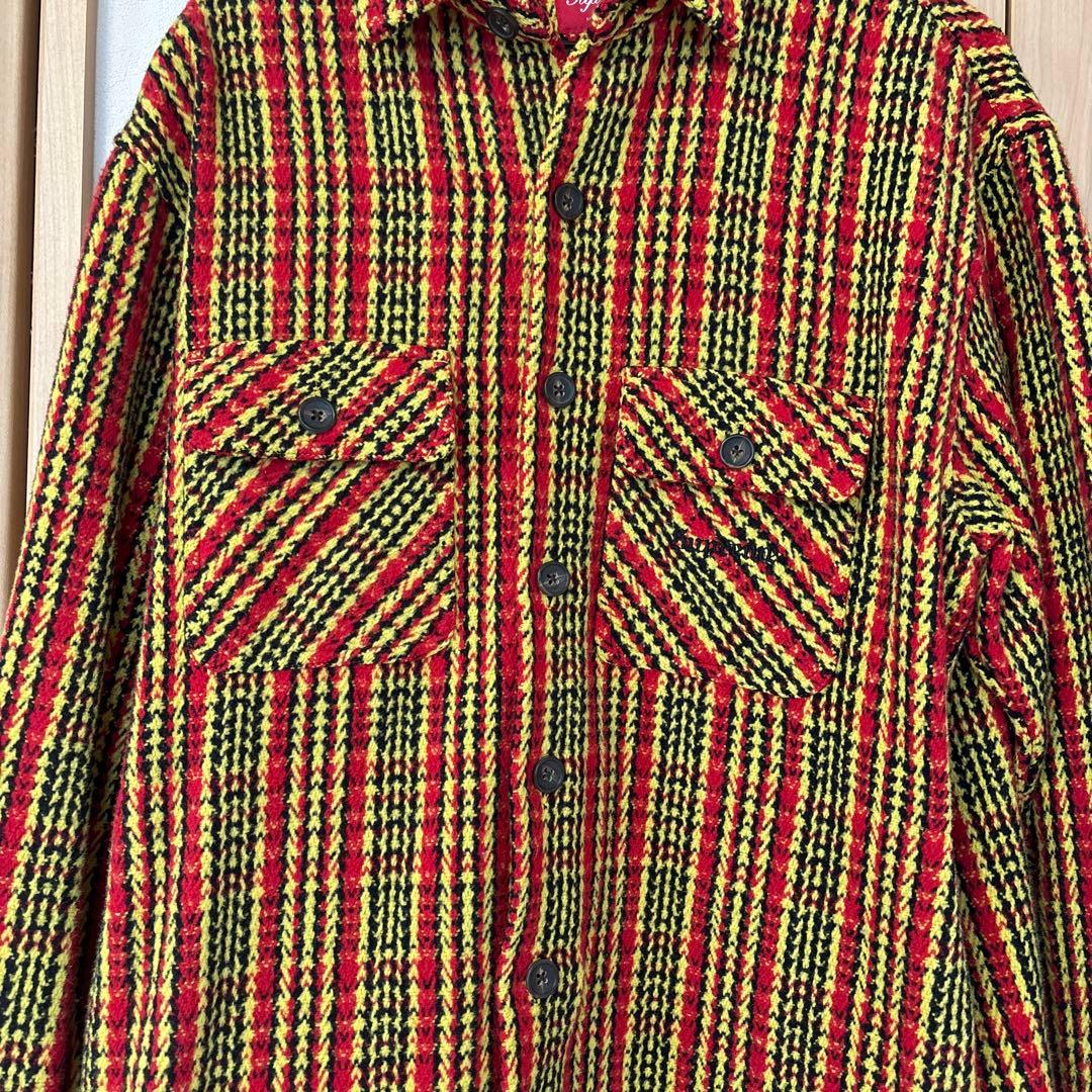 kazoo　Supreme シュプリーム ヘビーフランネルシャツ　チェック