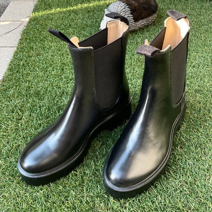 トラディショナルウェザーウェア ショートレインブーツ サイドゴア 36-205