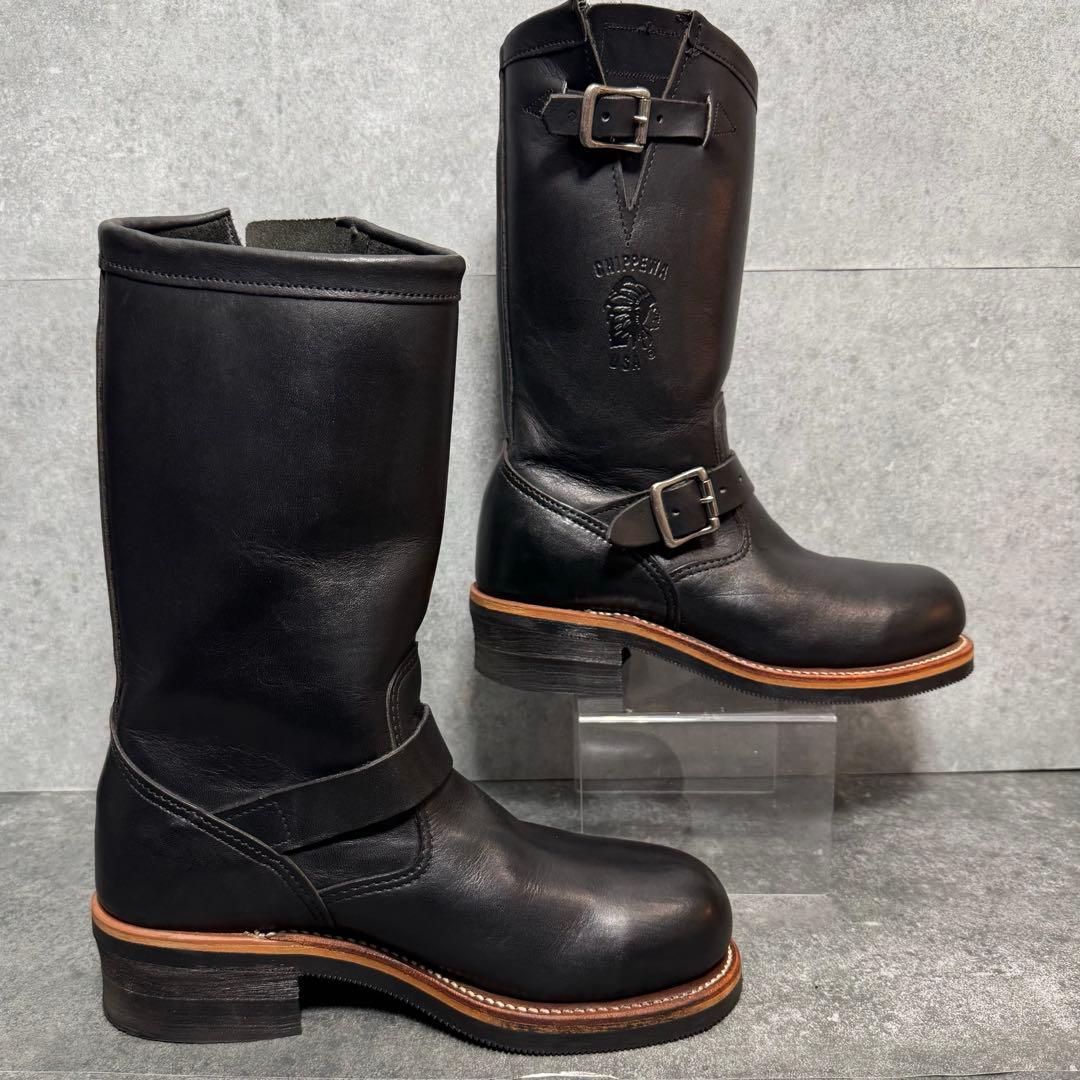 極美品希少⭐︎USA製CHIPPEWA 27899 白タグ エンジニアブーツ