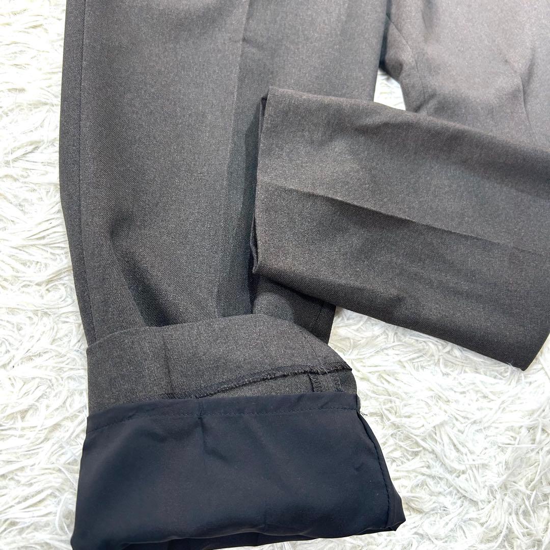 【未使用】ナチュラルビューティーベーシックパンツスーツセットアップ ブラウン S