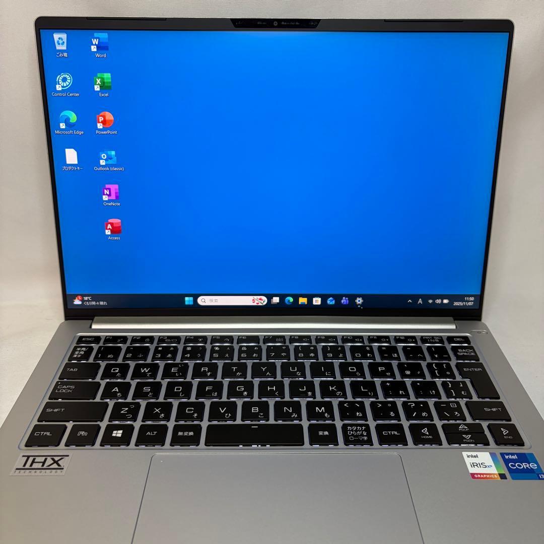 準美品 DAIV 4P 第11世代 i7 32GB 512 WUXGA オフィス