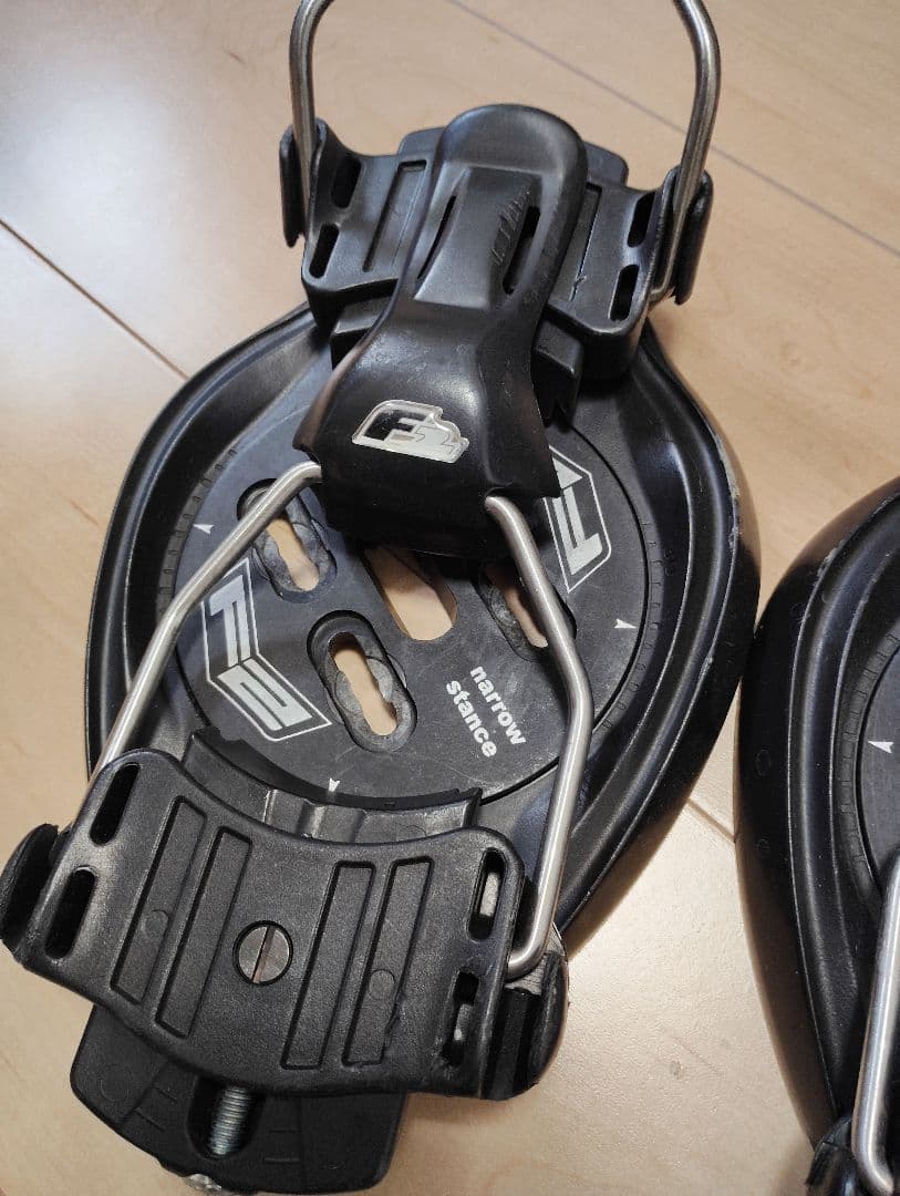 F2 スノーボード ビンディング ブラック