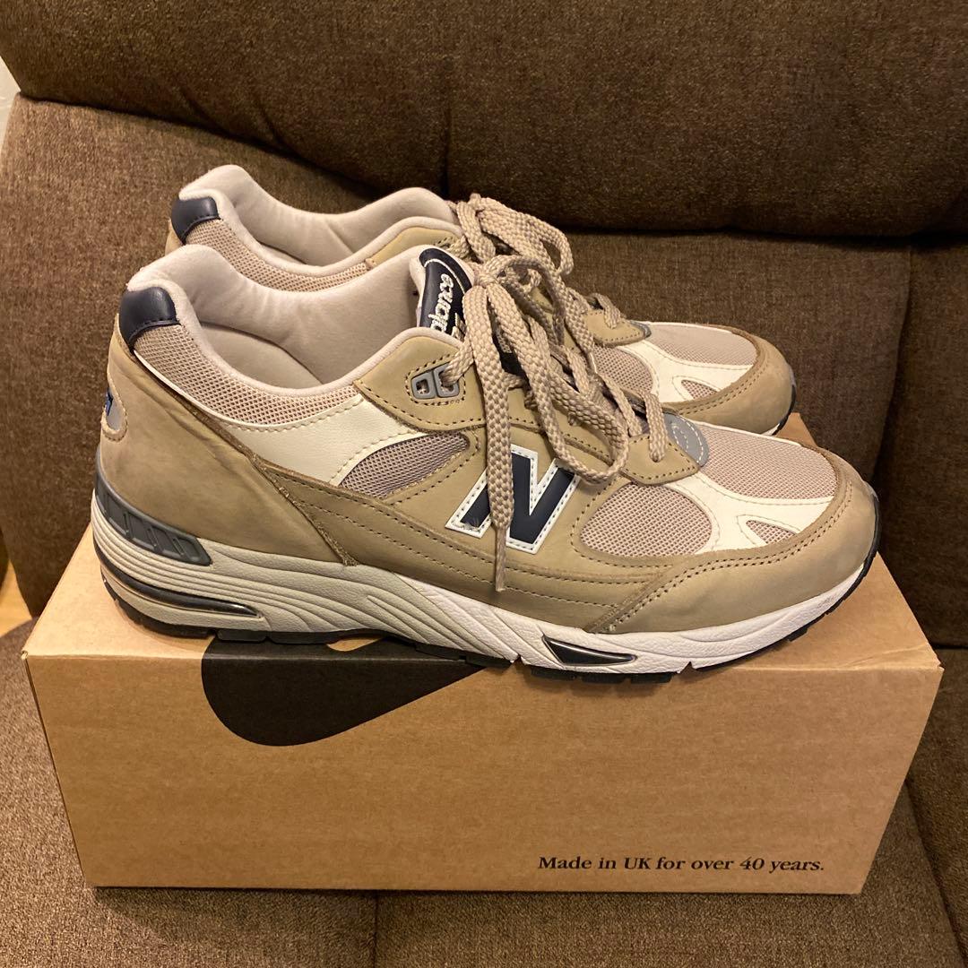 う*ま様 New Balance M991BTN ベージュ スニーカー イングラ