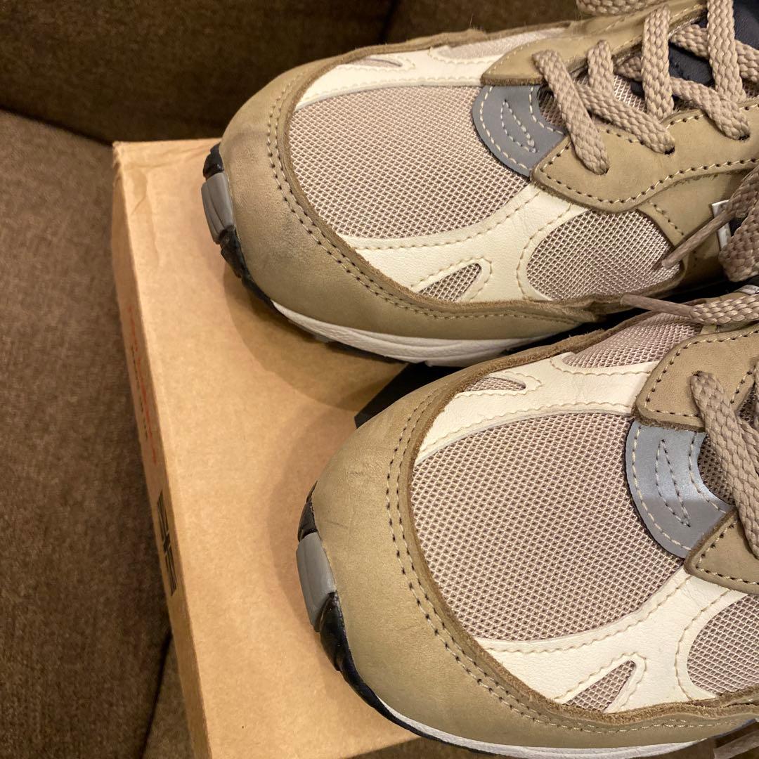 う*ま様 New Balance M991BTN ベージュ スニーカー イングラ