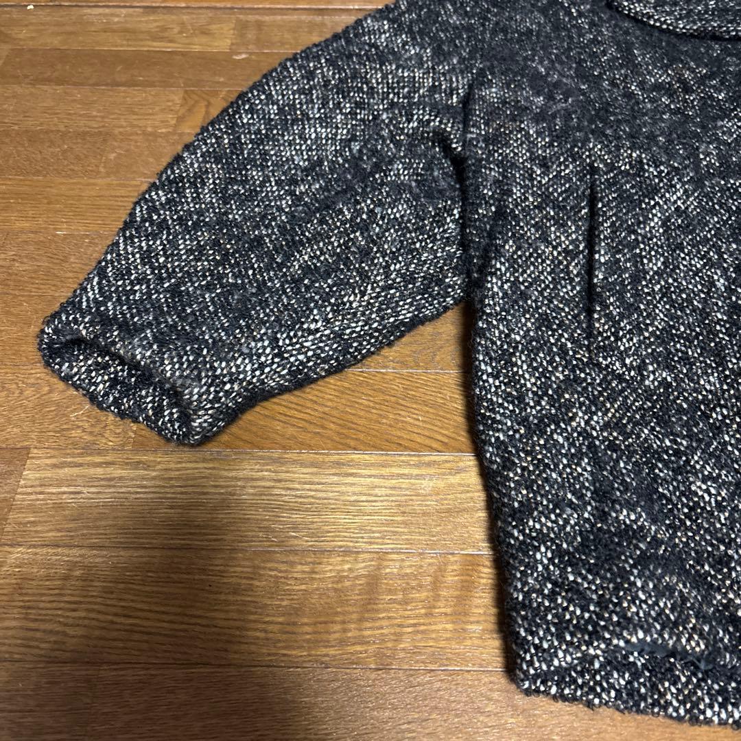 CLANE クラネ　MIX LOOP TWEED BOX COAT ツイード