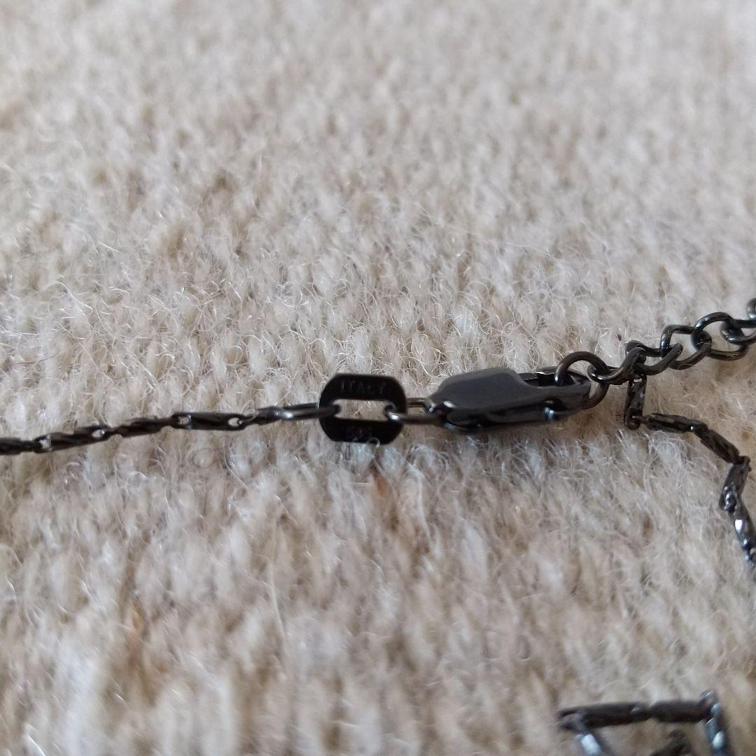 x te Lume Black Anklet アンクレット　14金