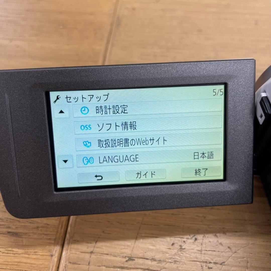 動作品 美品 Panasonic HC-V360MS ビデオカメラ 2017年製