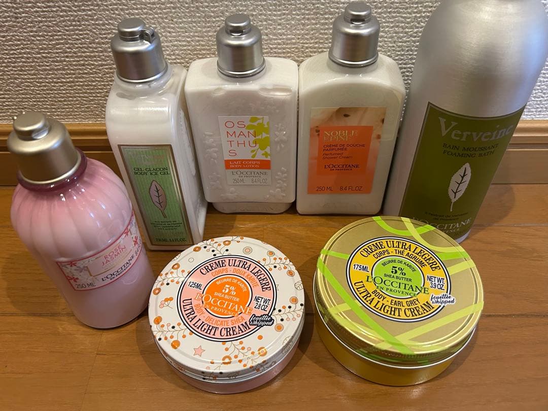 ロクシタン　ボディクリーム　ボディミルク　シャワークリーム　フォーミングバス