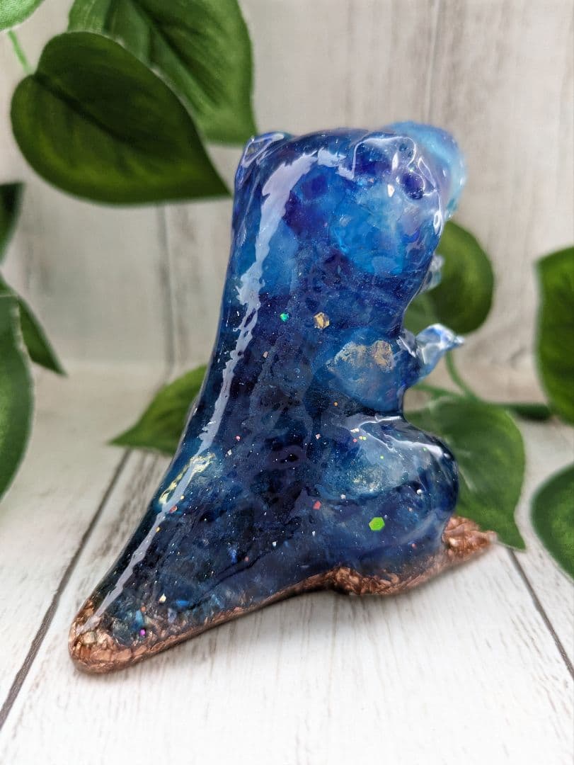 【めぐりん】まっきっきのたこちゃん形オルゴナイト☆他２点