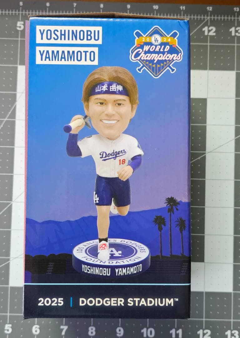 2025年 Dodgers Sunset Run 限定品 山本由伸 ボブルヘッド