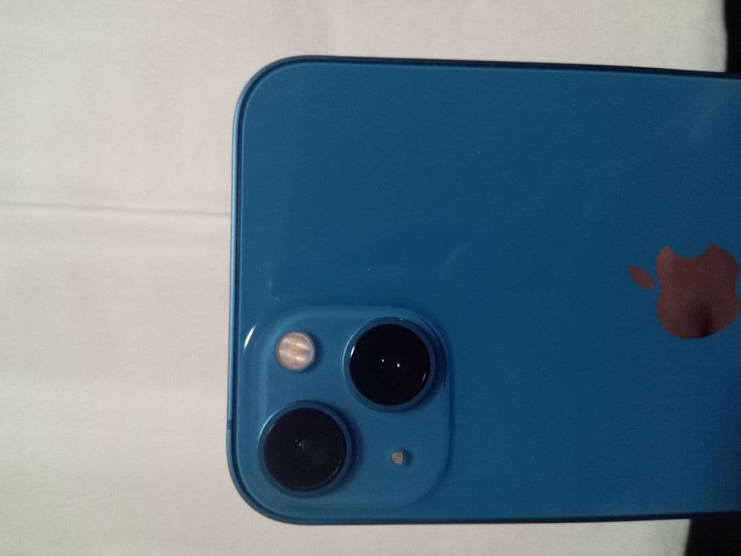 【美品】Apple iPhone 13 本体 ブルー 256GB