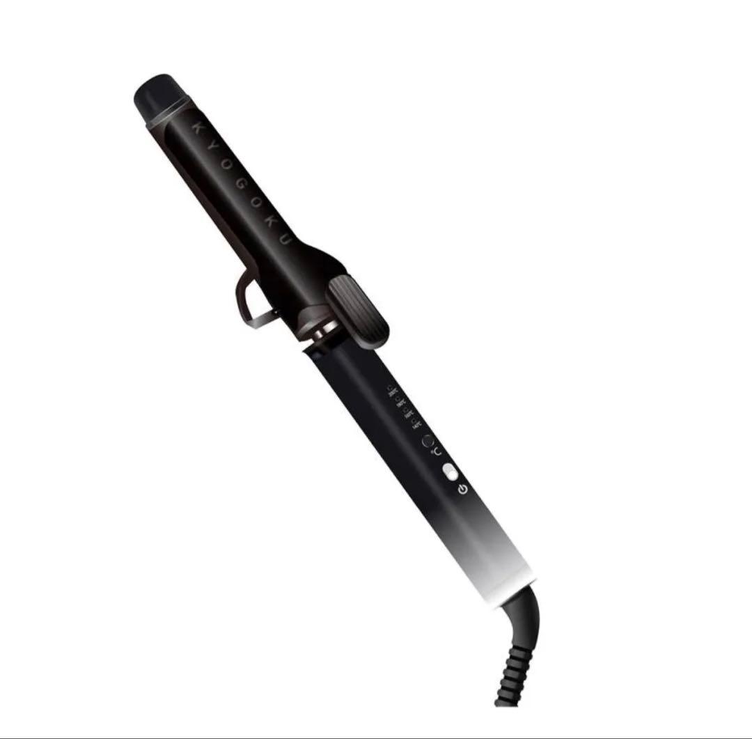 【新品】KYOGOKU ナノシルクケラチンカールアイロン　32㎜