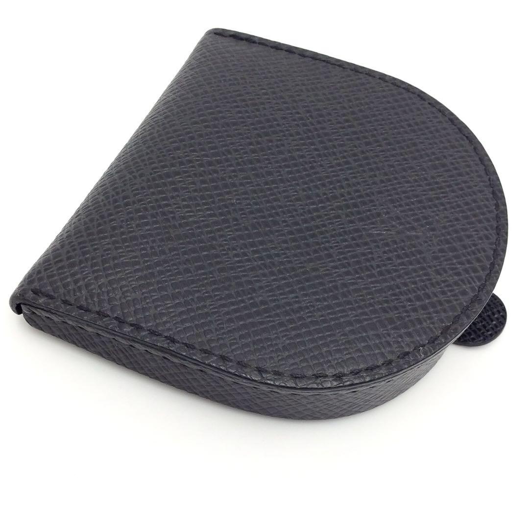 ルイヴィトン タイガ 黒 メンズ 小銭入れ ケース ポルトモネ キュベット