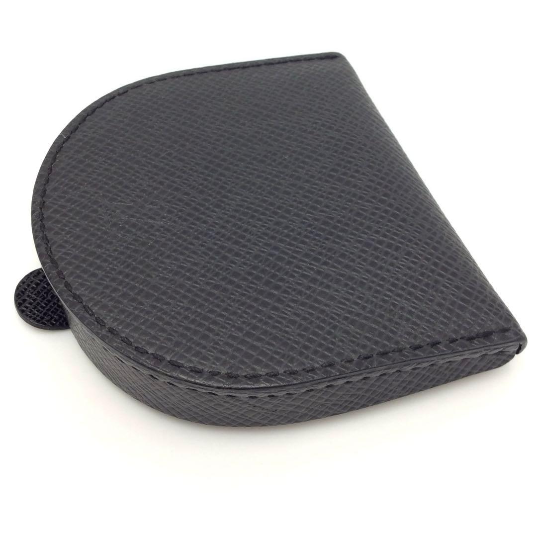 ルイヴィトン タイガ 黒 メンズ 小銭入れ ケース ポルトモネ キュベット