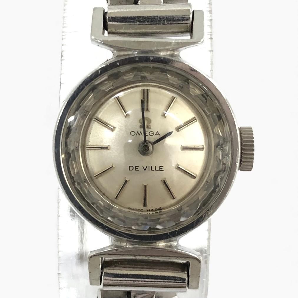 OMEGA オメガ DE VILLE カットガラス 511.254 腕時計 稼働