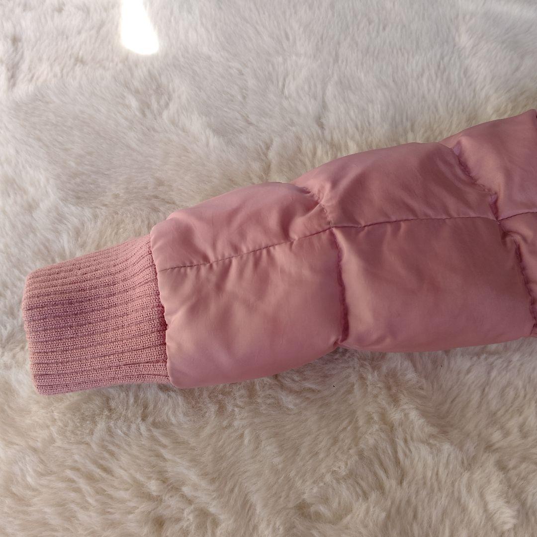 BURBERRY　ピンクダウンジャケット　38 フード取り外し可能