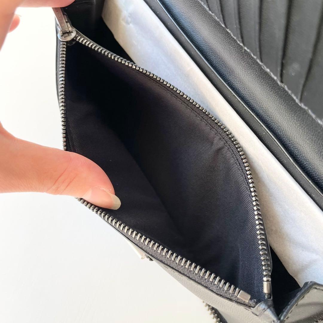 【新品】COACH　長財布 オーガナイザー ダブルファスナー