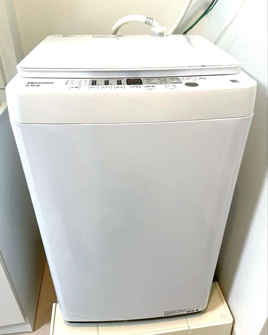 Hisense 縦型洗濯機 HW-55E2W 2024年製　全自動電気洗濯機