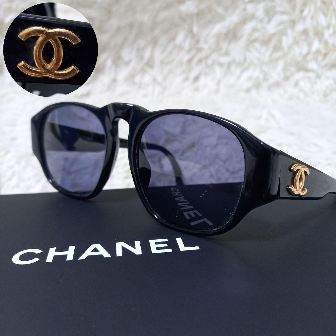 ●良品●　CHANEL　サングラス　01452　ココマーク　ゴールドエンブレム