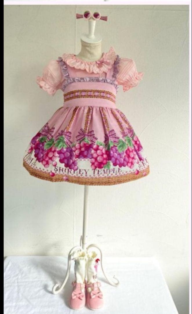 シャーリーテンプル　ぶどうバスケット