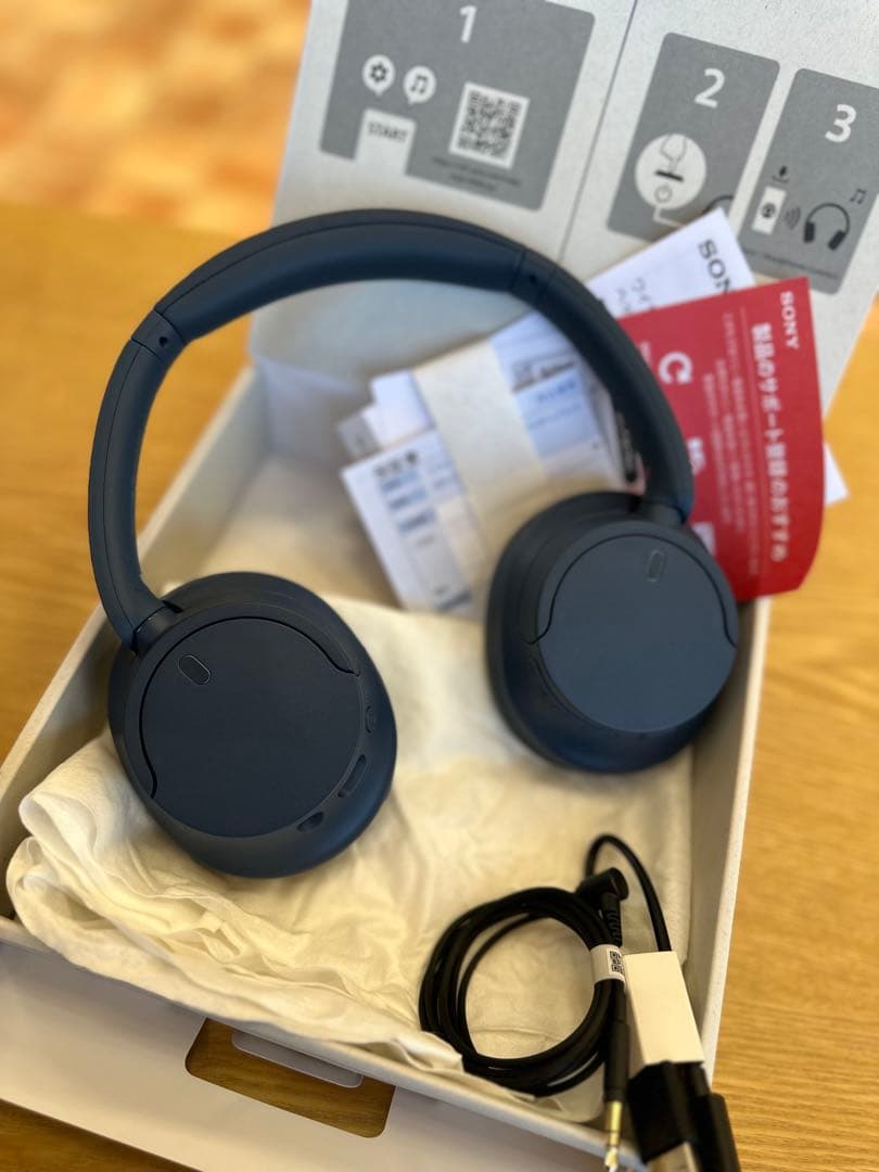 Sony WH-CH720N ワイヤレスヘッドホン ダークブルー(未使用)